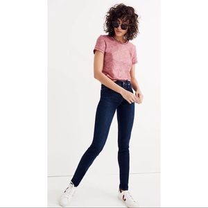 Madewell 9” Rise Skinny Jeans Larkspur Wash